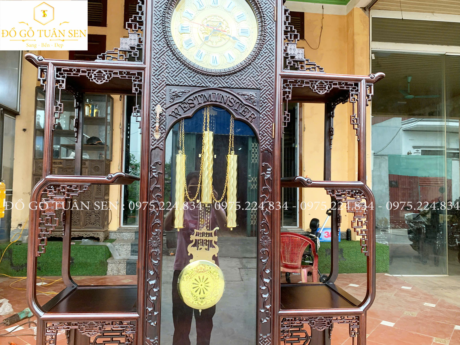 Thông tin chi tiết tủ bày đồ dơi gỗ gụ 